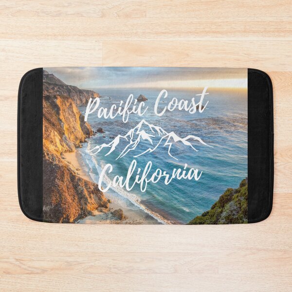Item preview, Copy of Road Trip Travel California West Coast Hwy 1 Big Sur Text Photo Ocean Coast Design 12 designed and sold by fineartprints1.