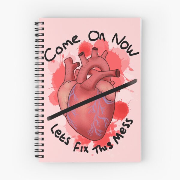 Item preview, Come on now lets fix this mess - heart designed and sold by DesignsBySaxton.