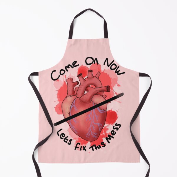 Item preview, Come on now lets fix this mess - heart designed and sold by DesignsBySaxton.