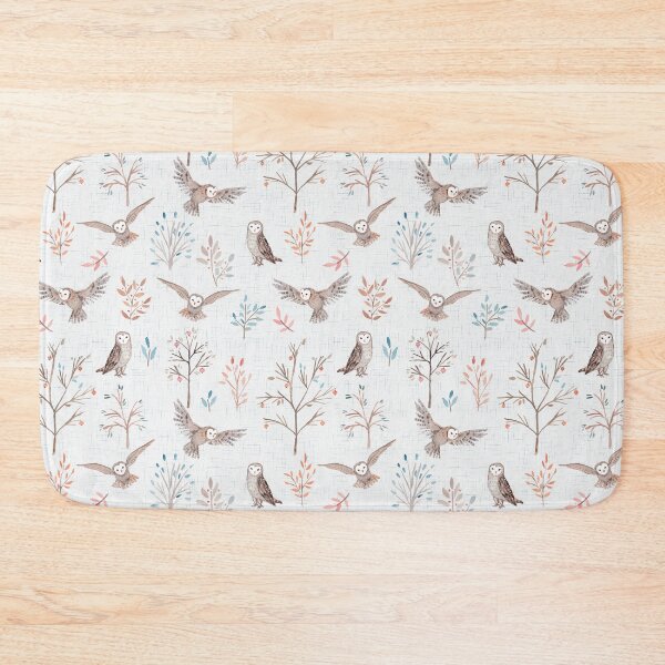 Item preview, magic pastel forest with owls designed and sold by Petit Faon Prints.