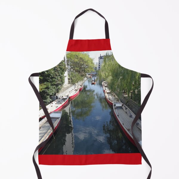 Item preview, Yanagawa Canal Boats Japan designed and sold by cuisinecat2.
