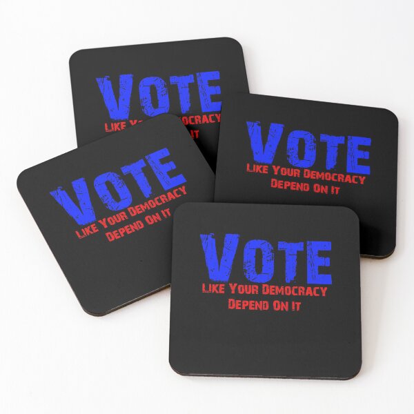 Item preview, Vote Like Your Democracy Depend On It designed and sold by Akmloza.