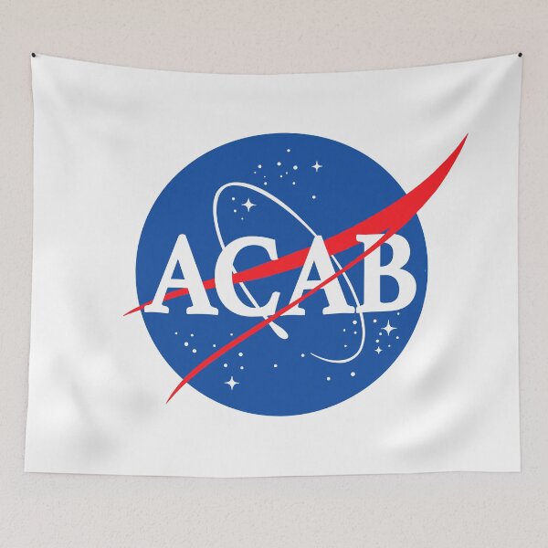 Item preview, acab 1312 nasa logo designed and sold by cameronbaba.