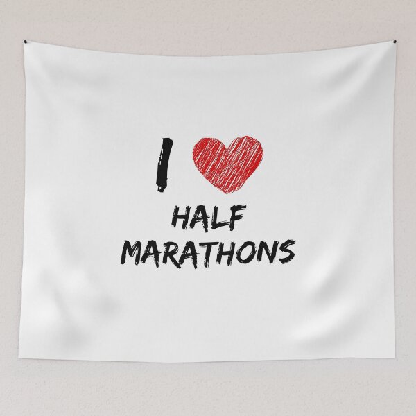 Item preview, I Love Half Marathons designed and sold by Design-Co.