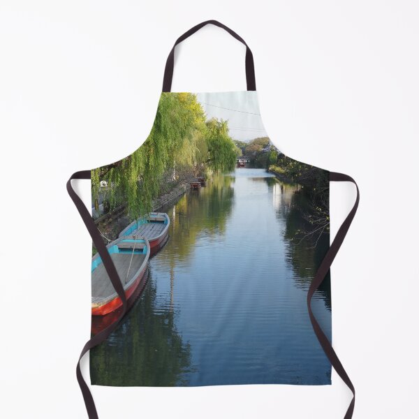 Item preview, Yanagawa Canal Boats in Fukuoka Japan designed and sold by cuisinecat2.