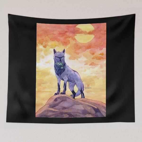 Item preview, The Wolf & The Cub designed and sold by lornaka.