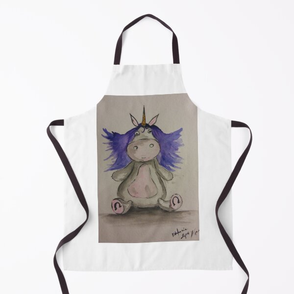 Item preview, Funny unicorn with purple hair designed and sold by EstefaniaLopez1.