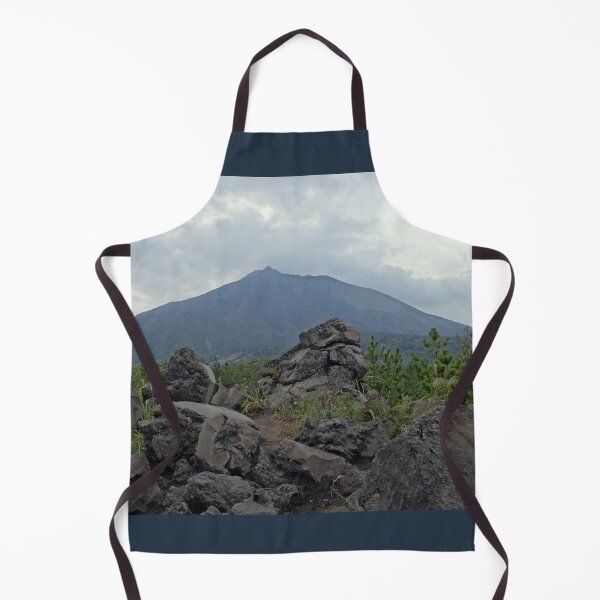Item preview, Smoking Sakurajima volcano in Japan designed and sold by cuisinecat2.