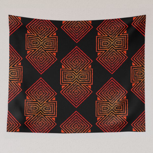Item preview, Complex Pattern (Red to Orange Gradient) designed and sold by Ludogorek.