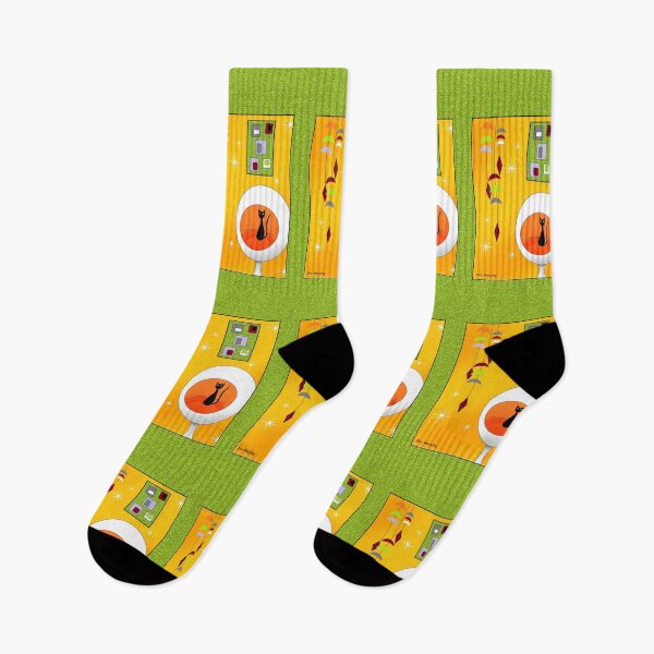 Item preview, Atomic Kitty Green designed and sold by Club Retro.