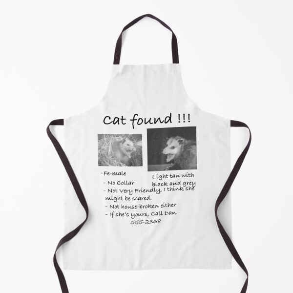Item preview, Cat Found! Funny Pet Opossum Possum designed and sold by JanelAmico.