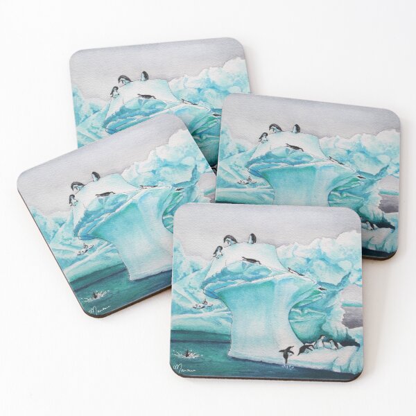 Item preview, Iceberg and penguins designed and sold by Maudeux.