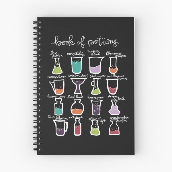 Item preview, Book of Potions designed and sold by allyhansen99.