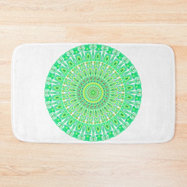 Item preview, Serene Green Mandala designed and sold by TeeandToast.