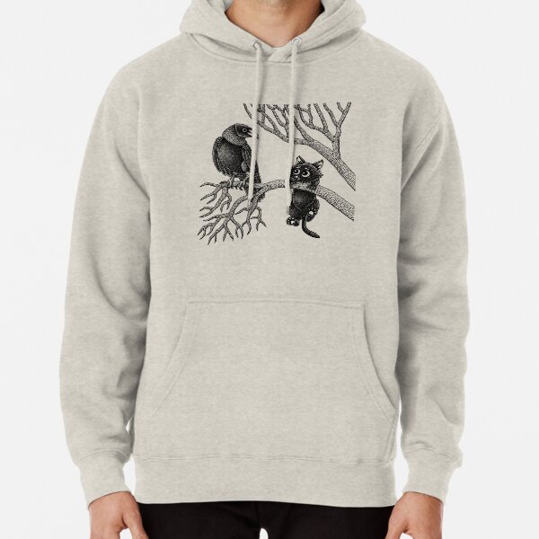 Quoth The Raven Pullover Hoodie