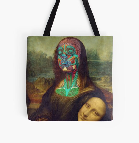 Monalisa is overrated All Over Print Tote Bag