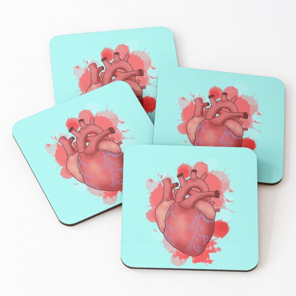 Item preview, Anatomical Heart with Splatters designed and sold by DesignsBySaxton.