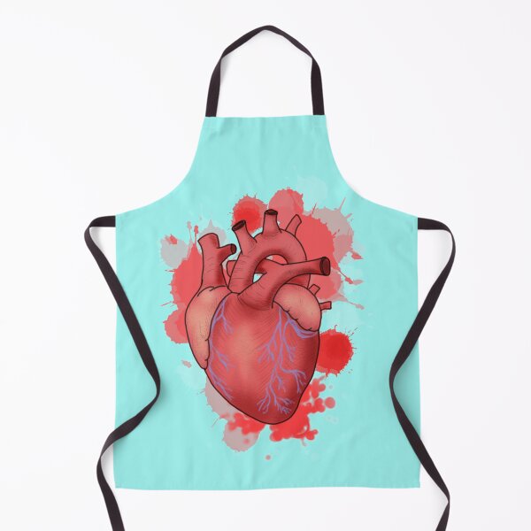 Item preview, Anatomical Heart with Splatters designed and sold by DesignsBySaxton.