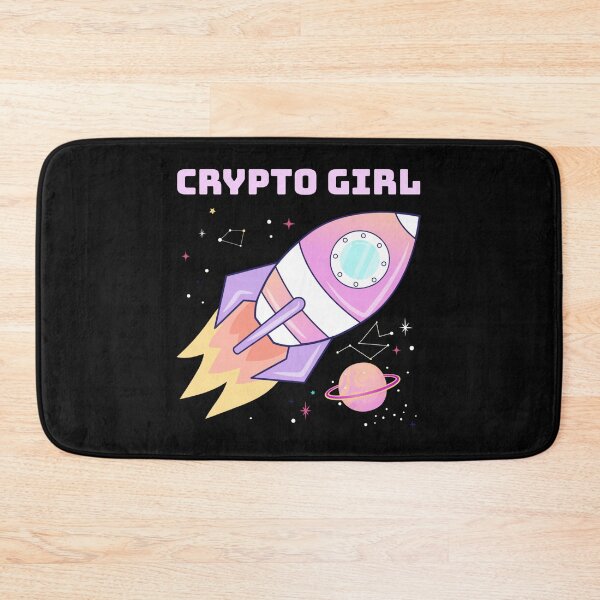 Item preview, Crypto Girl - Rocket Ship designed and sold by SDPayments.