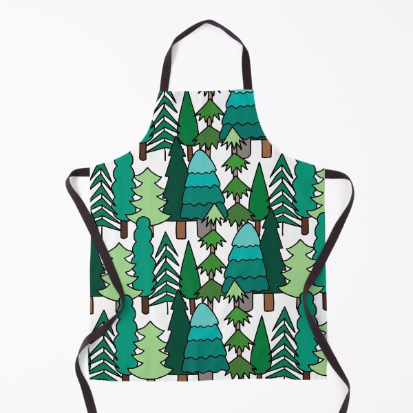 Item preview, Evergreen Forest || Green Forest || Cute Trees designed and sold by Hilary Leslie.
