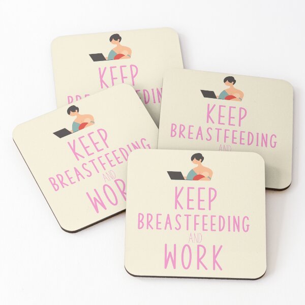 Item preview, keep breastfeeding and work : cut gift for breastfeeding mom designed and sold by RM2017.