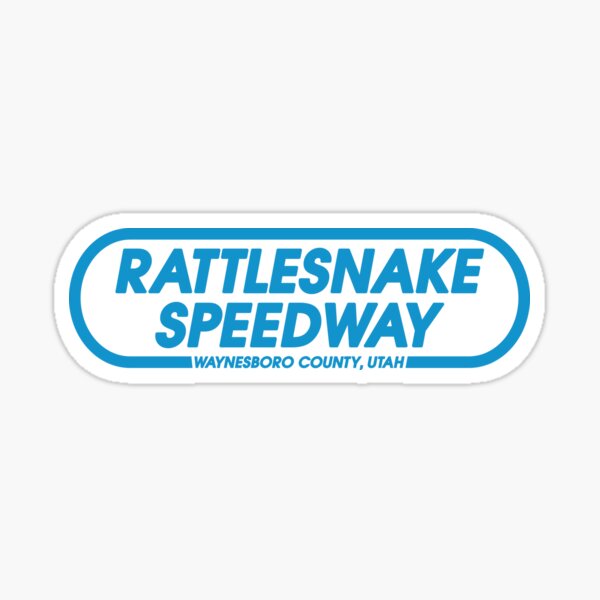 Rattlesnake Speedway - Inspired by 'The Promised Land' (unofficial) Sticker