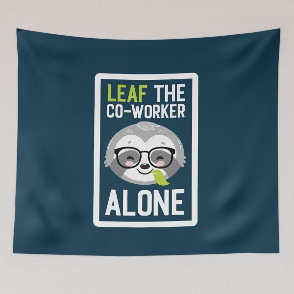 Item preview, Funny Co-Worker Pun - Leaf me Alone - Gifts for Co-Workers designed and sold by betternotes.