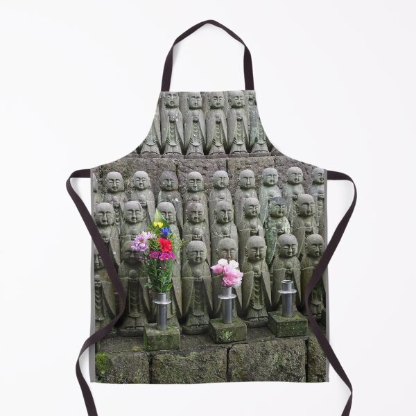 Item preview, Big flowers small flowers no flowers at a shrine in Kamakura Japan designed and sold by cuisinecat2.
