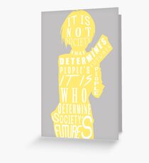 People Greeting Card