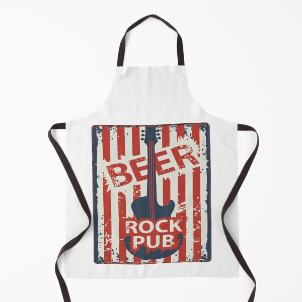 Item preview, Guitar and Beer Rock Pub Design designed and sold by FLUMPYFINGERS.