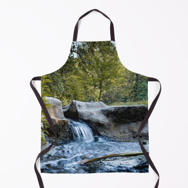 Item preview, Waterfall in Nicolae Romanescu Park designed and sold by Life-s-A-Hike.