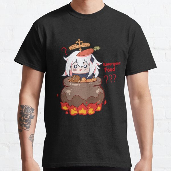Impact d'urgence de Paimon Genshin Impact T-shirt classique