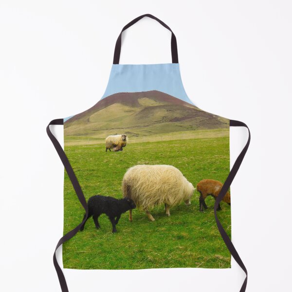 Item preview, sheep and lambs on the volcano designed and sold by AHELENE.