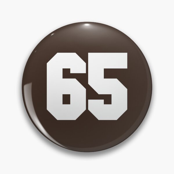Item preview, 65 Number Cleveland Sports Sixty-Five Brown Jersey designed and sold by HelloFromAja.