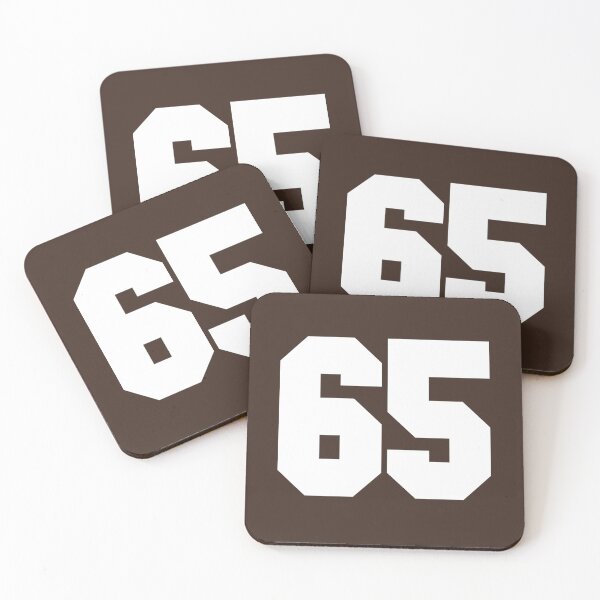 Item preview, 65 Number Cleveland Sports Sixty-Five Brown Jersey designed and sold by HelloFromAja.