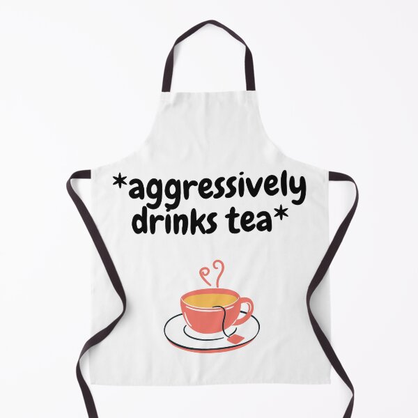 Item preview, Aggressively Drinks Tea  designed and sold by LuckyKermit.