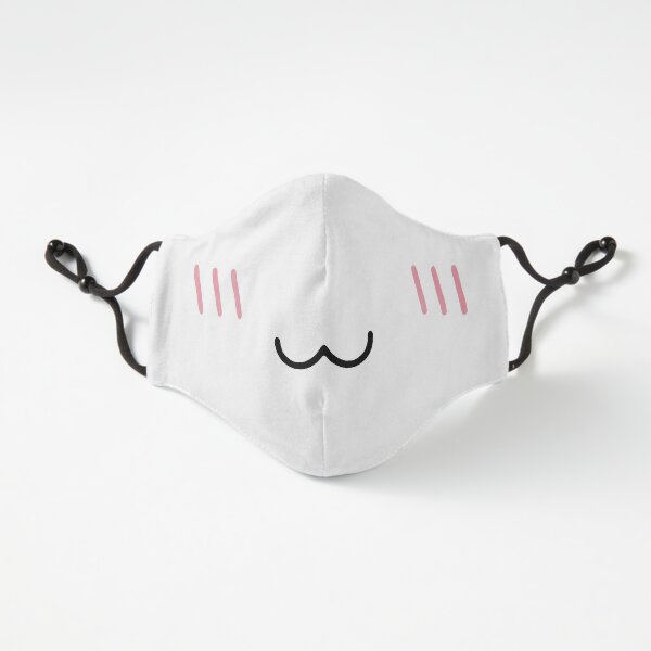 anime cat face mask