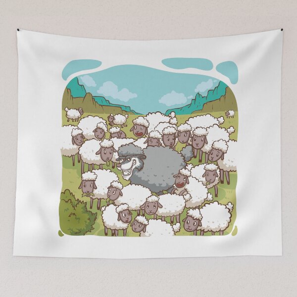 Item preview, Wolf in sheep's clothing designed and sold by MissCookieFairy.