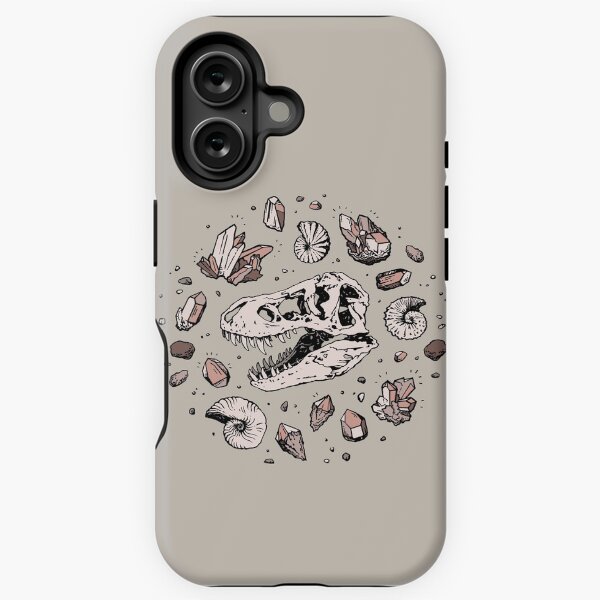 Aperçu de l'œuvre Géo-rex Vortex | Quartz rose | Art fossile de crâne de dinosaure créée et vendue par OMEGAFAUNA.