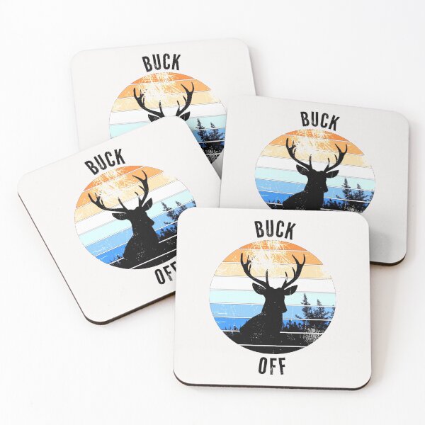 Item preview,  Buck Off Retro Vintage Black designed and sold by DarkHumorstore.