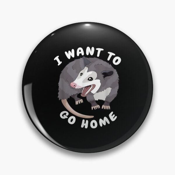 Item preview, Funny I Want to Go Home Possum Trash Opossum Meme  designed and sold by JanelAmico.