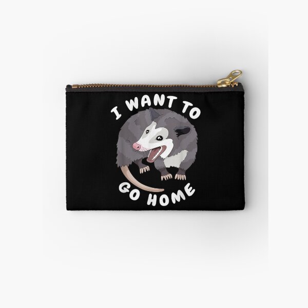 Item preview, Funny I Want to Go Home Possum Trash Opossum Meme  designed and sold by JanelAmico.