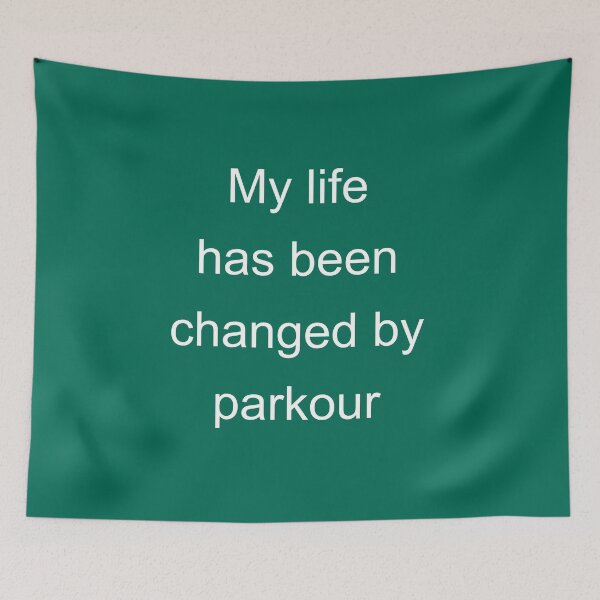 Item preview, Parkour-Life Changed Traceurs Funny Meme Gifts designed and sold by Sugar-Magnolia.