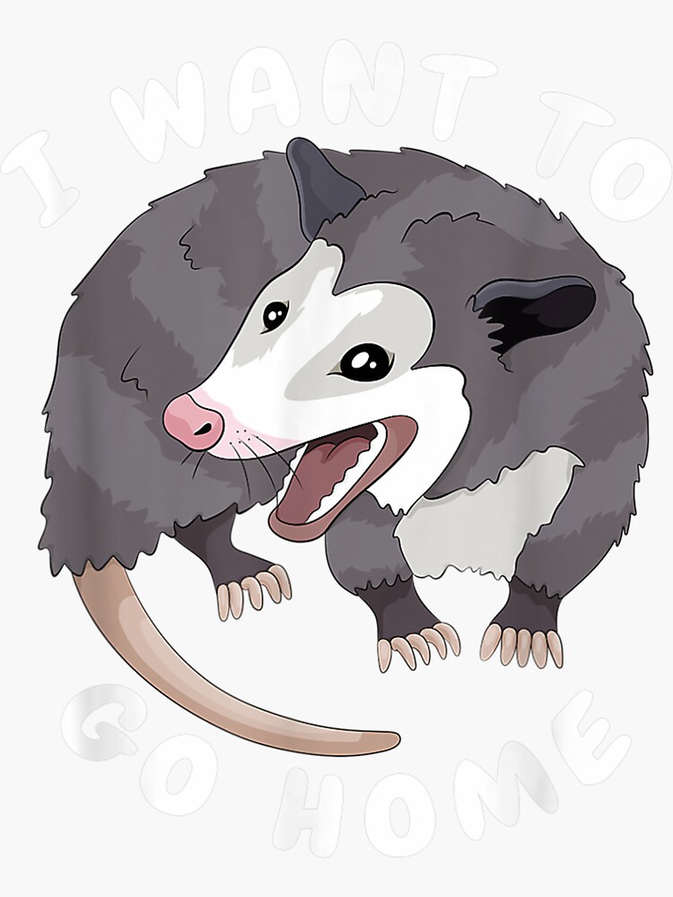 Possum Live Ugly Fake your Death Opossum Team Trash Backpack by