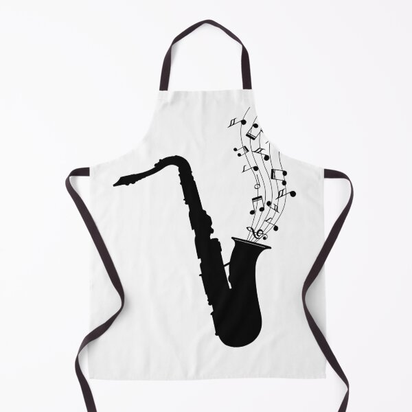 Item preview, Saxophone And Music Notes designed and sold by Primroaddesigns.