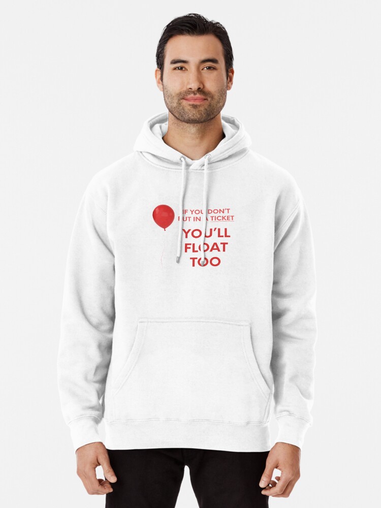 Funny Tech Support IT Support Department Put Ticket Parody design Pullover Hoodie