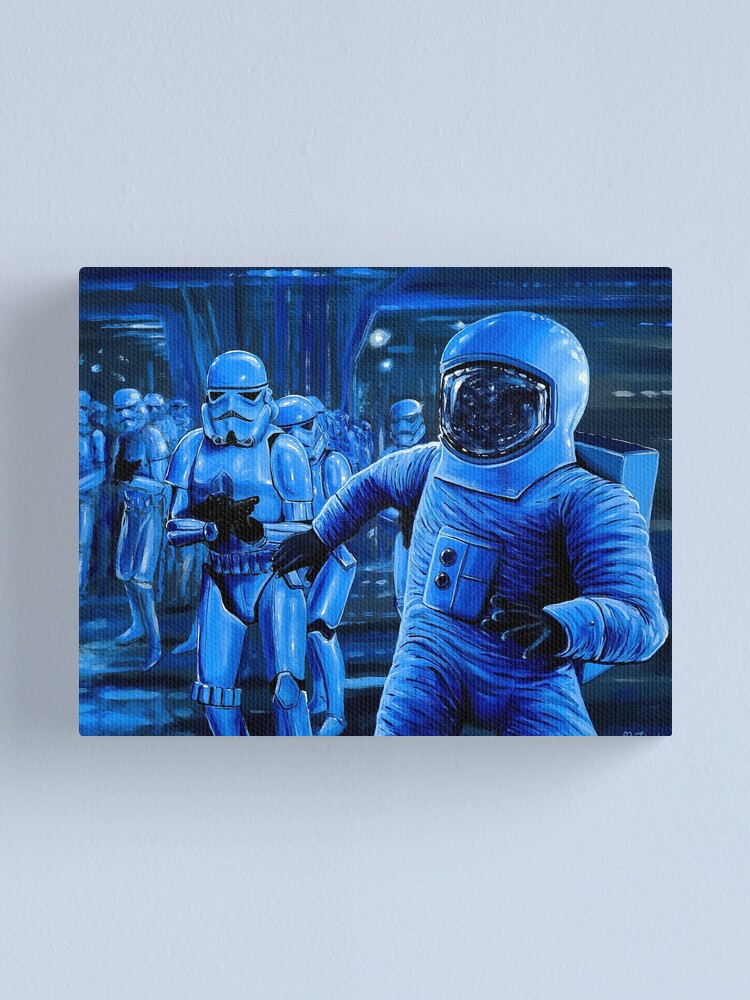 Alternate view of The Dark Side Canvas Print