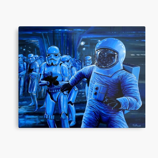 A New Hope' Poster, picture, metal print, paint by Star Wars