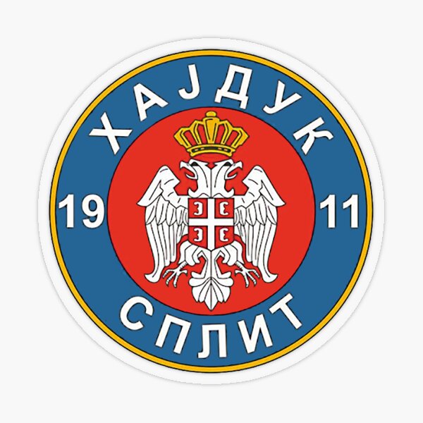 Zagreb Croatia Emblem Hajduk Split Croatian Stock Photo 514411594