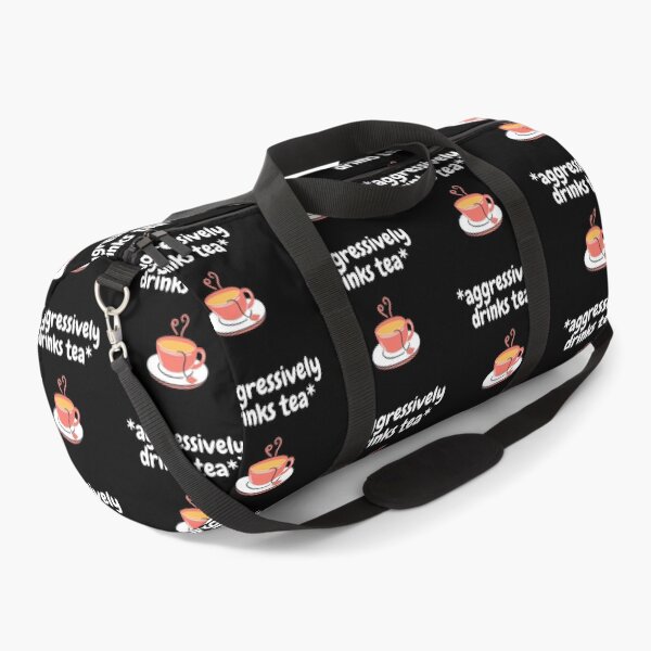 Item preview, Aggressively Drinks Tea In Black designed and sold by LuckyKermit.